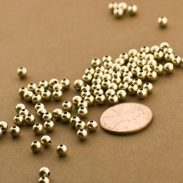 4mm Sandblast Beads