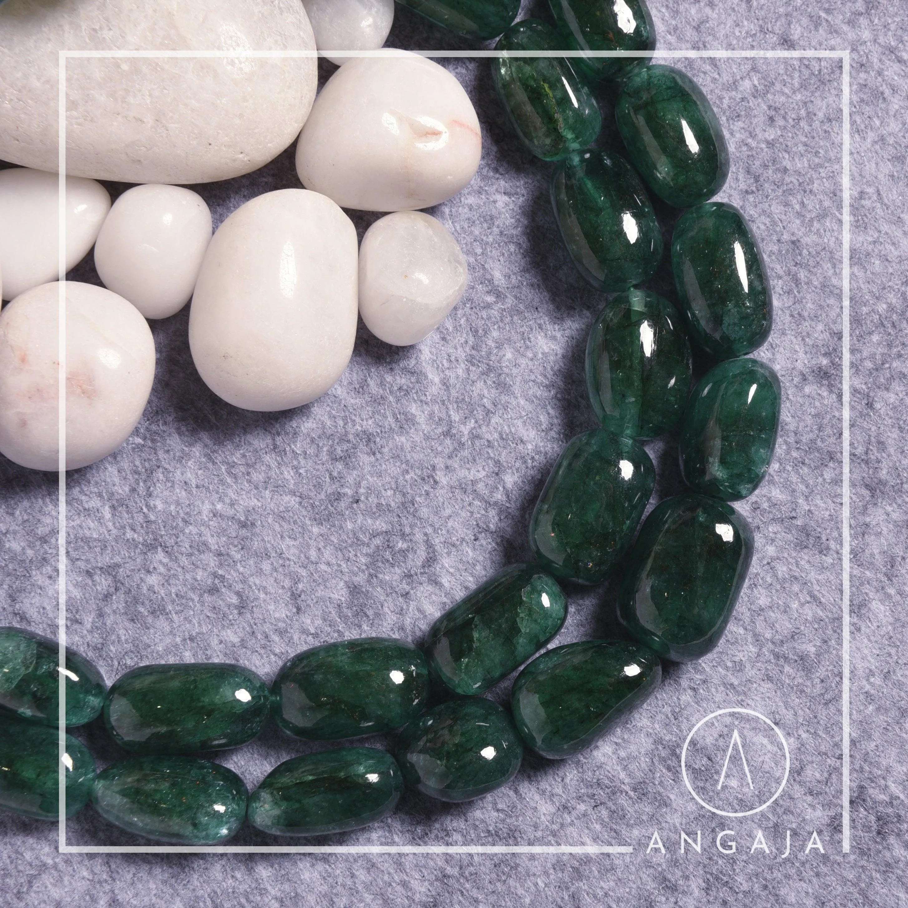 Barial Emerald Mala