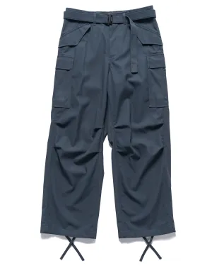 Cotton Twill Pants BLUE GRAY