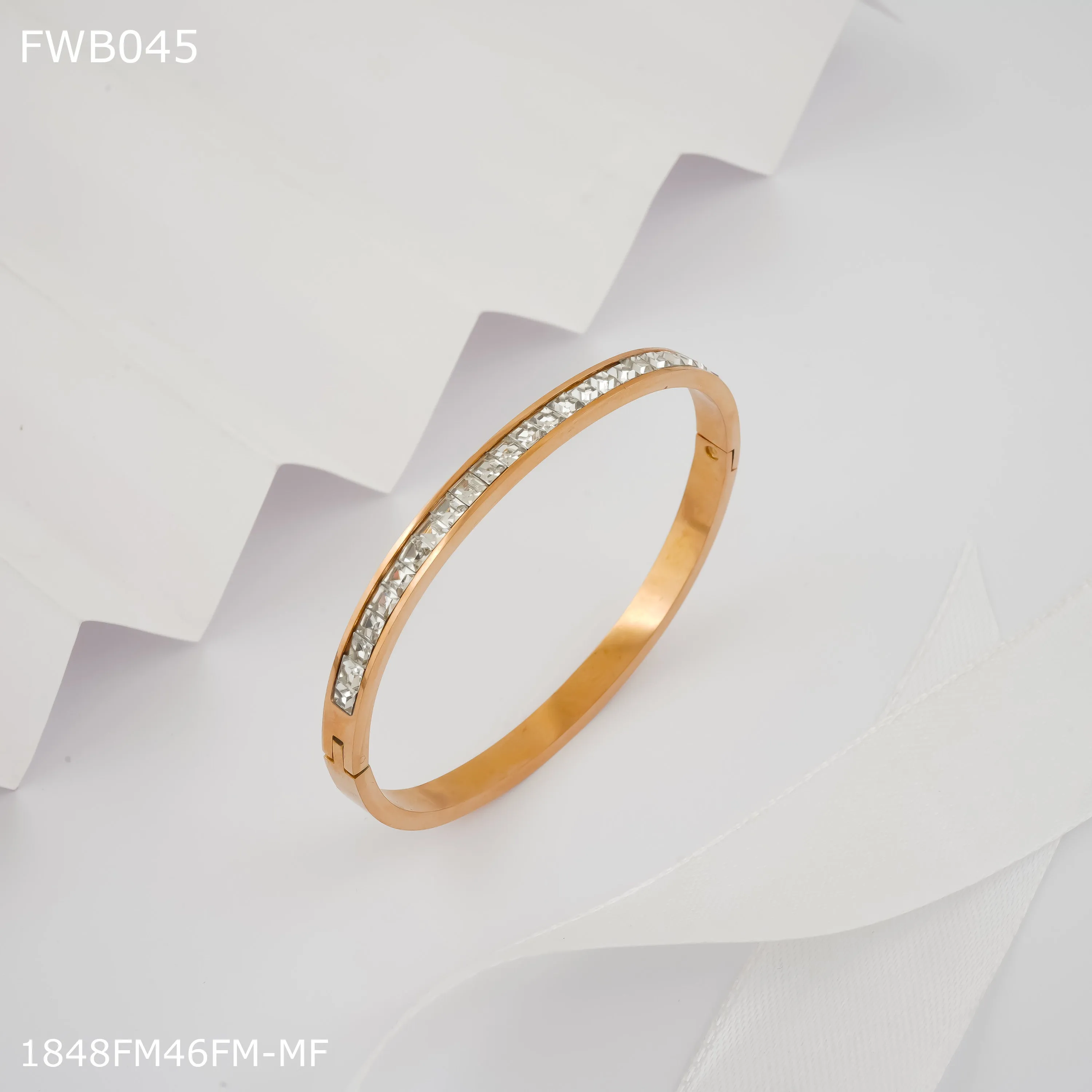 Freemen AD stone rose golde kada  - FWB045