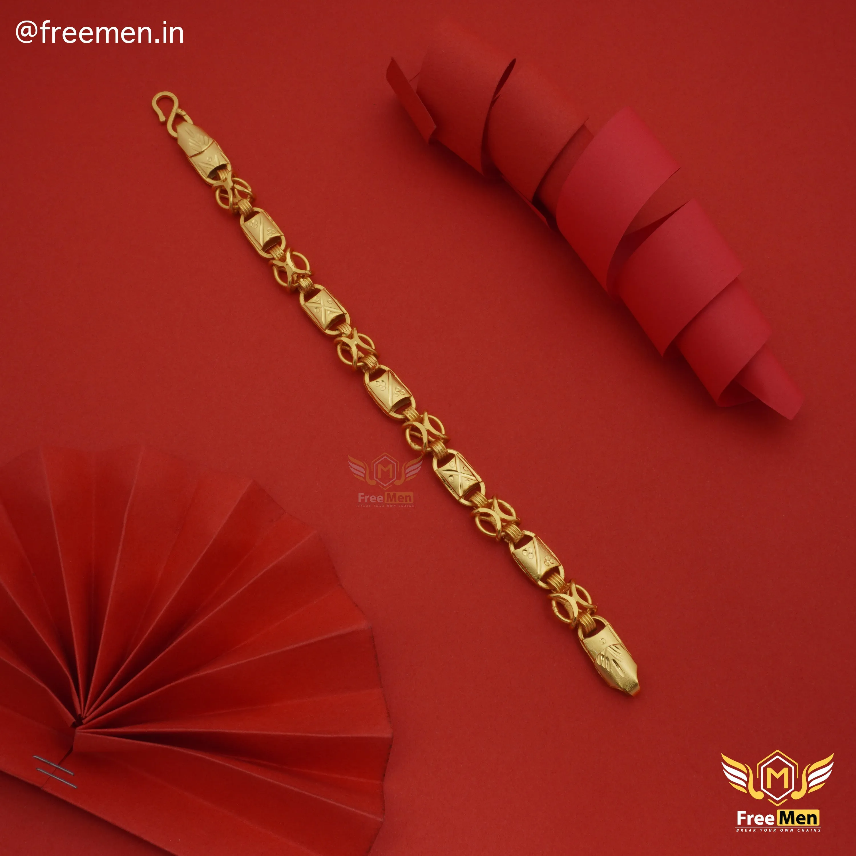 Freemen Best Quality C into C Bracelet for Men - FM196