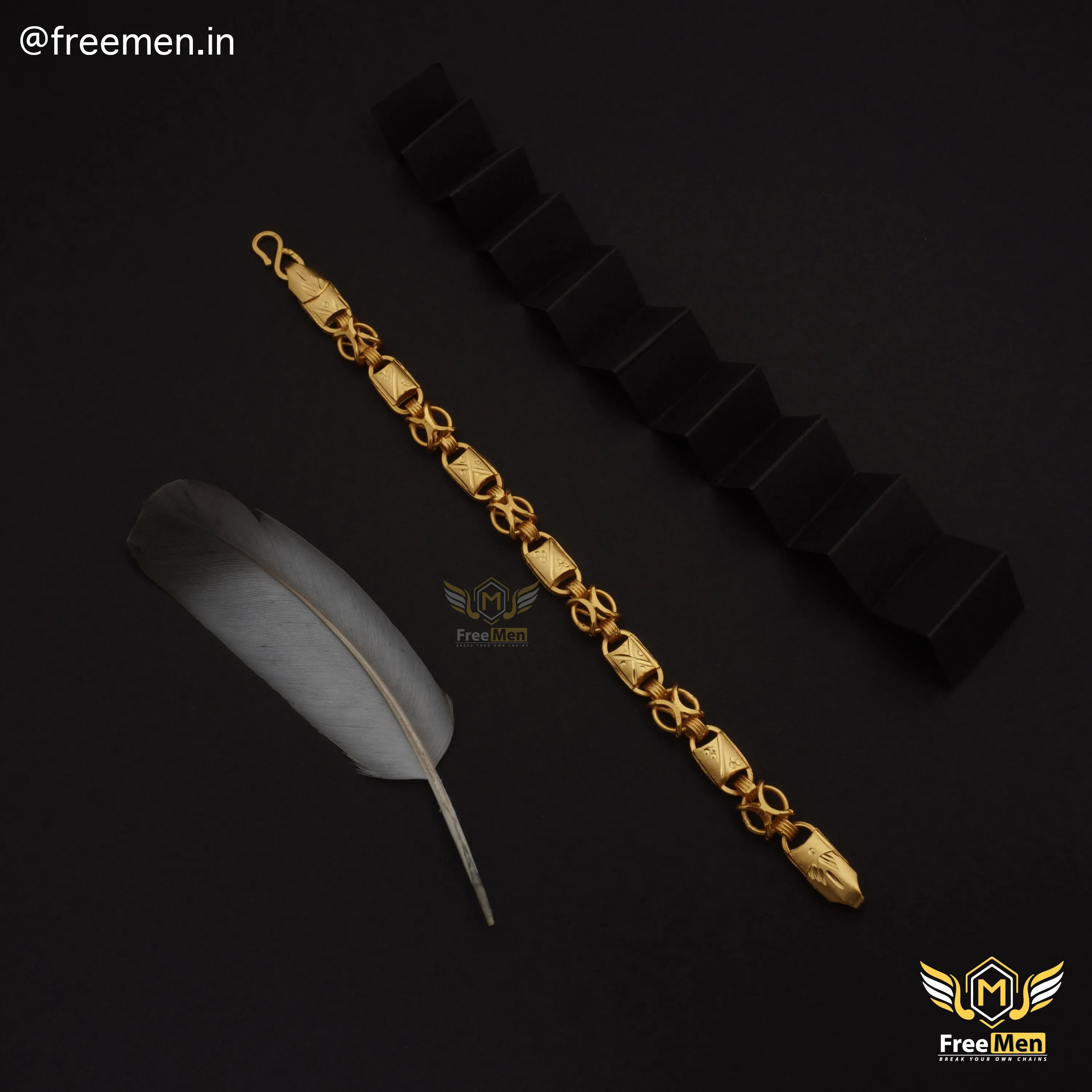 Freemen Best Quality C into C Bracelet for Men - FM196
