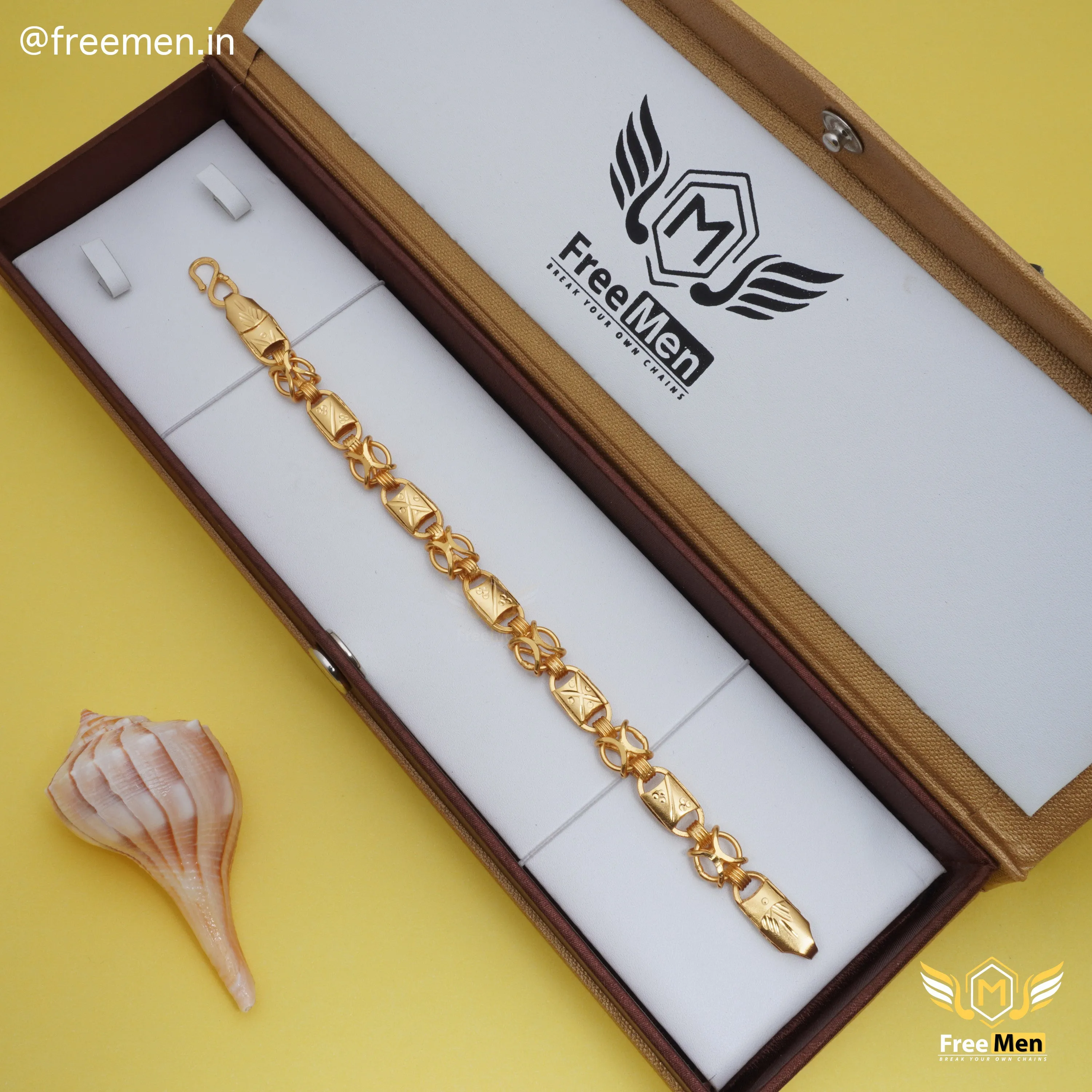 Freemen Best Quality C into C Bracelet for Men - FM196