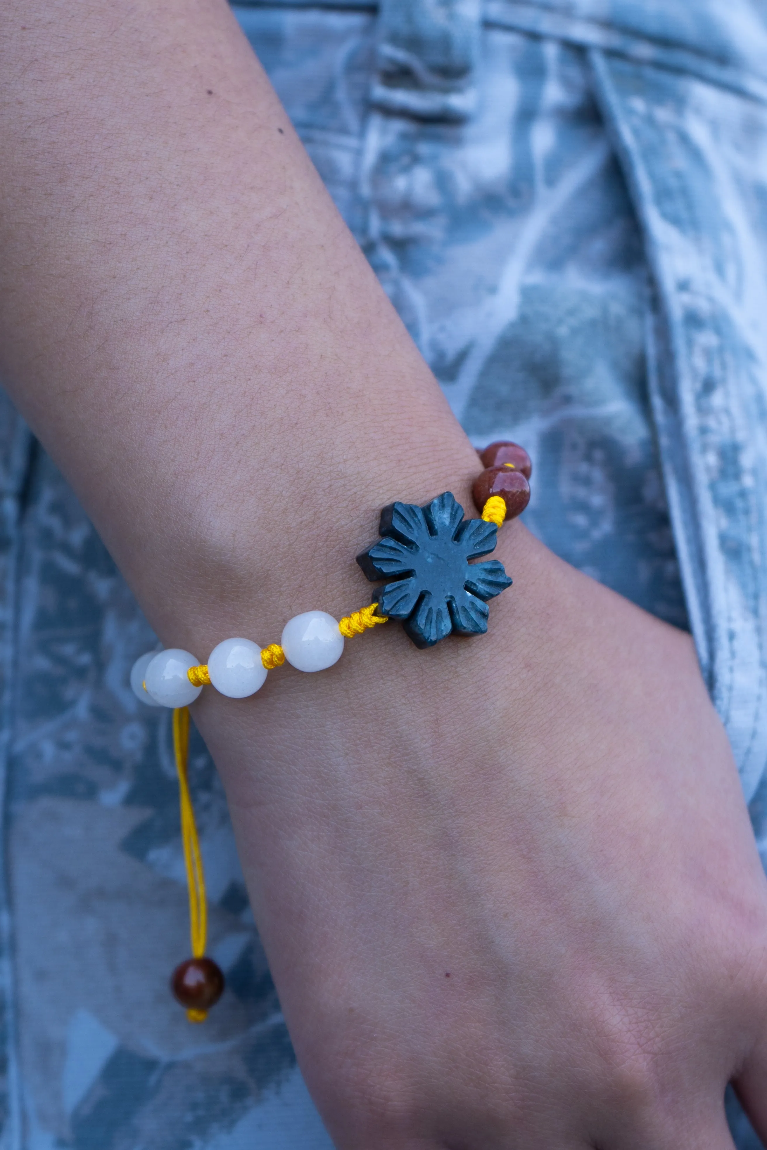 Kapamilya Jade Rope Bracelet