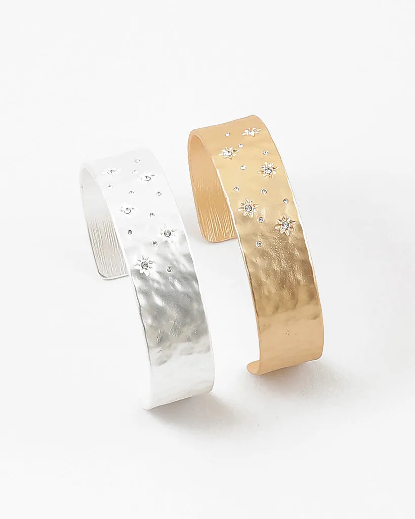 Matte Cuff with Stones