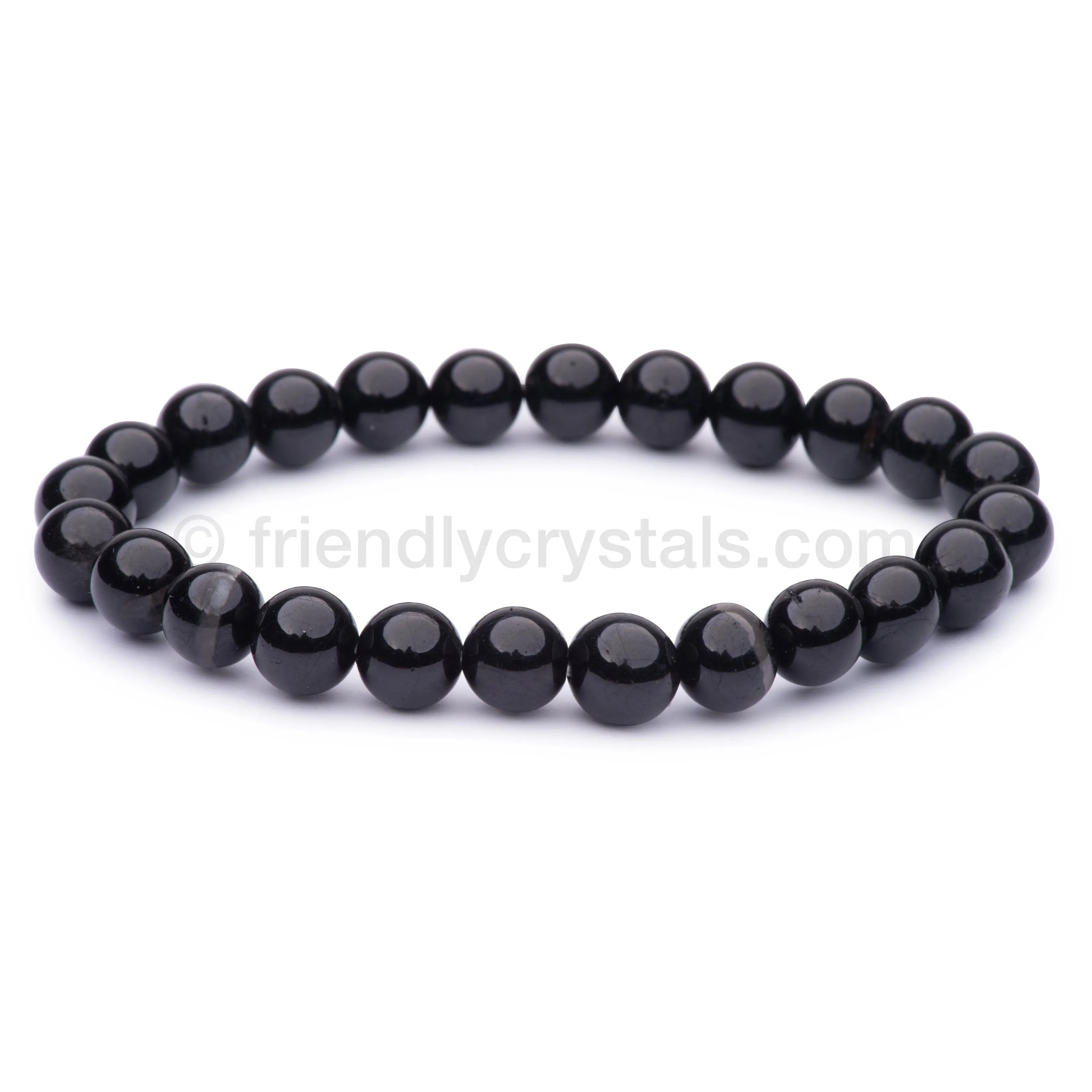 Premium Gemstone Bracelets Combo Pack - 144 Gemstone Power Bracelets 8 mm & FREE Rotating Display Stand!