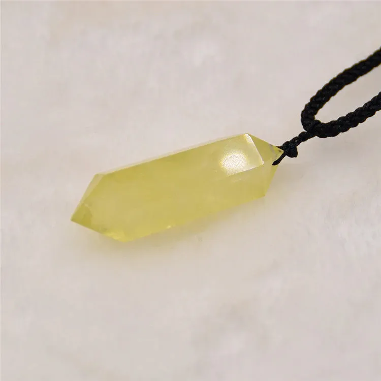 Raw Citrine November Birthstone Necklace, Raw Crystal Healing Necklace Pendant Raw Stone Gift, Crystal Citrine Point, Chakra, For Women Her