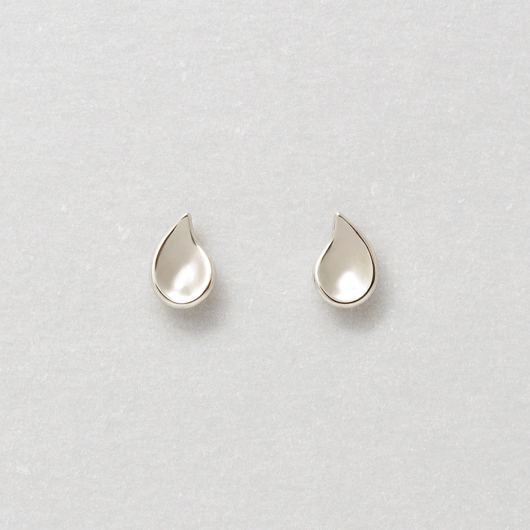 [Second Earrings] Platinum Dew Drop Earrings