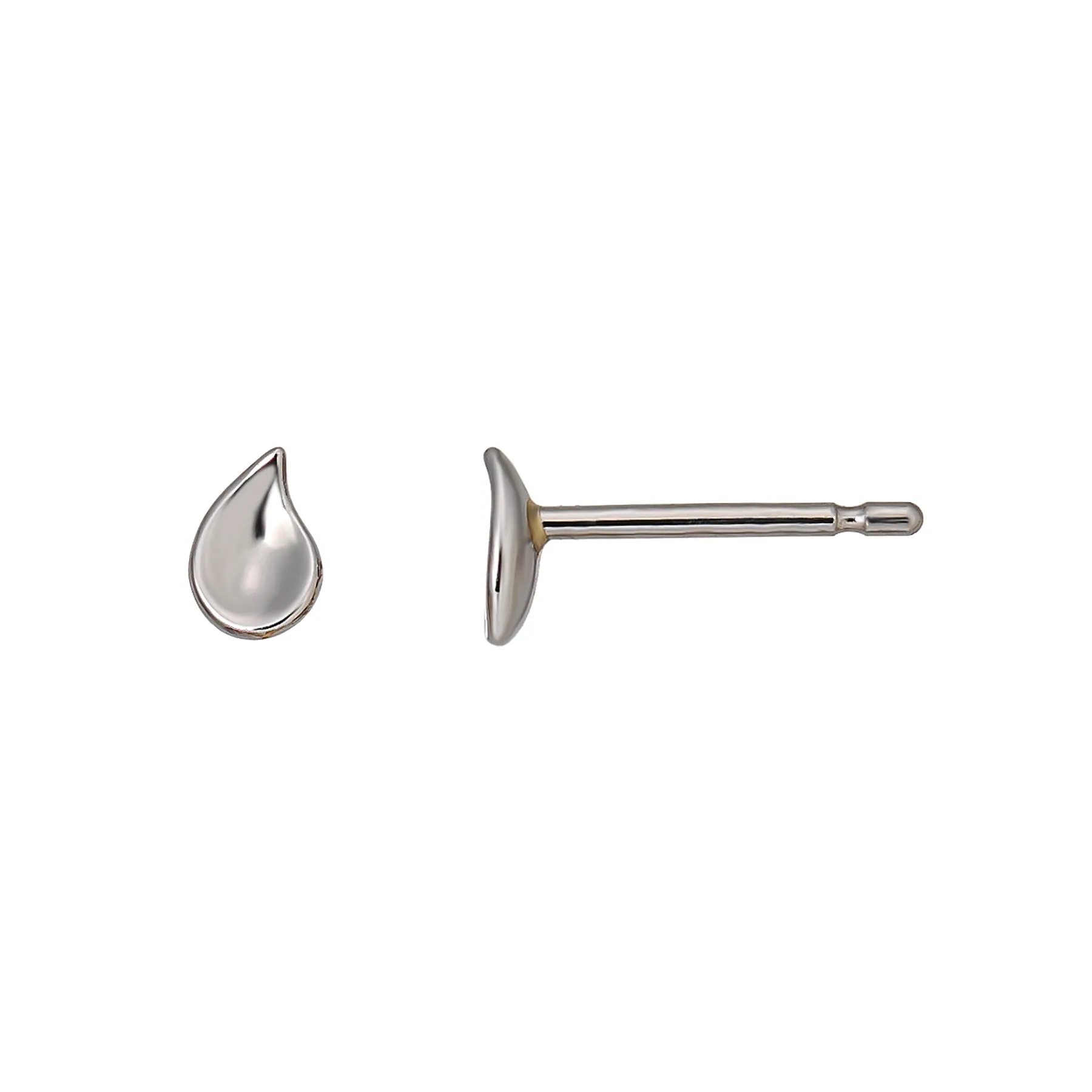 [Second Earrings] Platinum Dew Drop Earrings