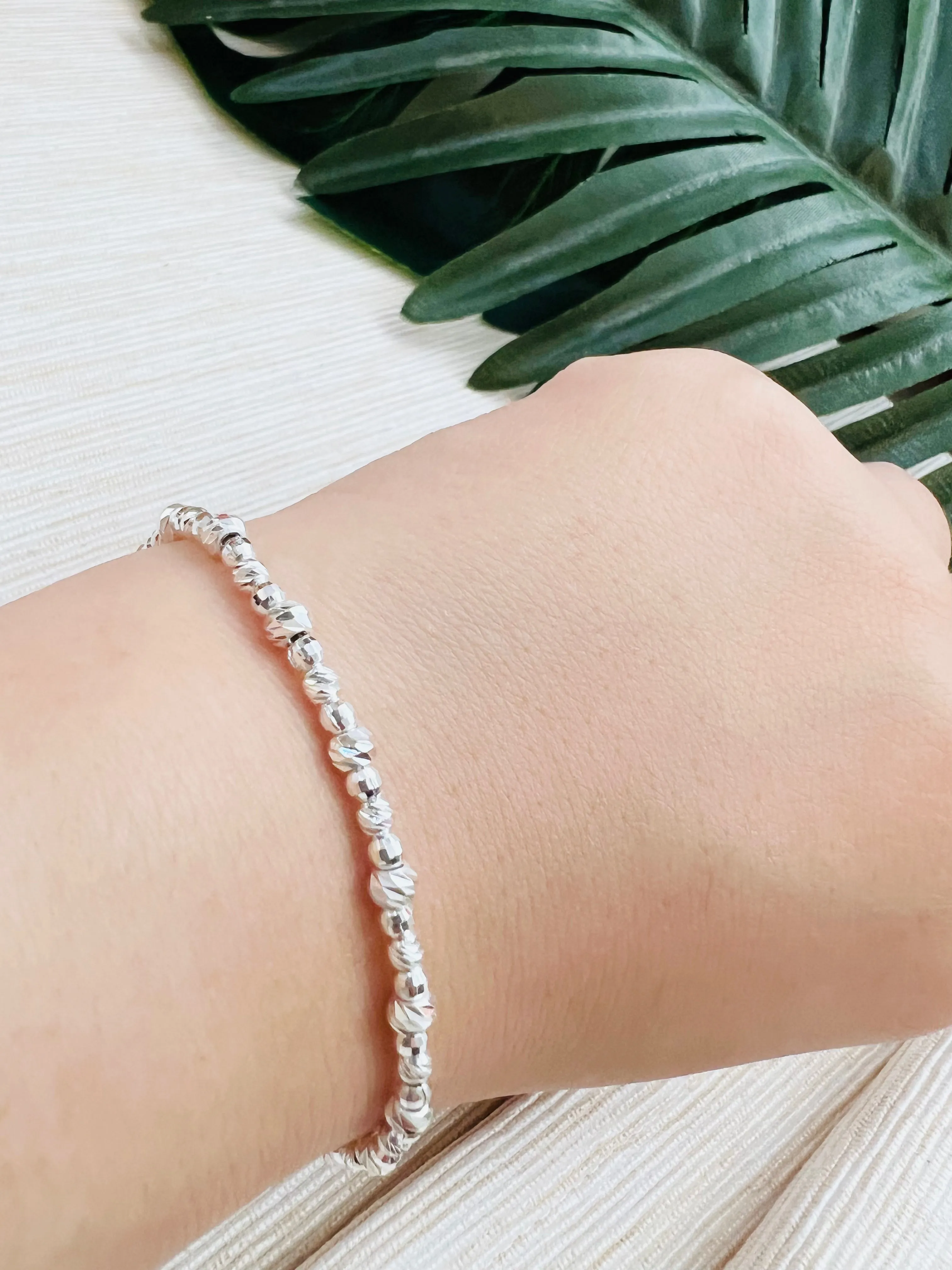Shining Beads Cut Bracelet LB1305