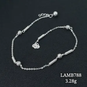 Shining cut Anklet LAMB788
