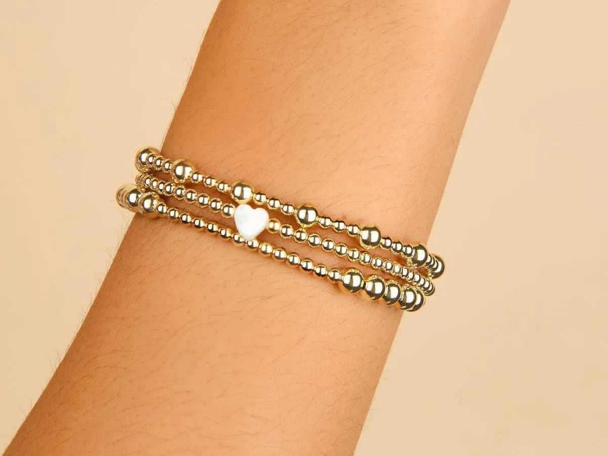 Tiffany 3mm 5mm Bead Bracelet