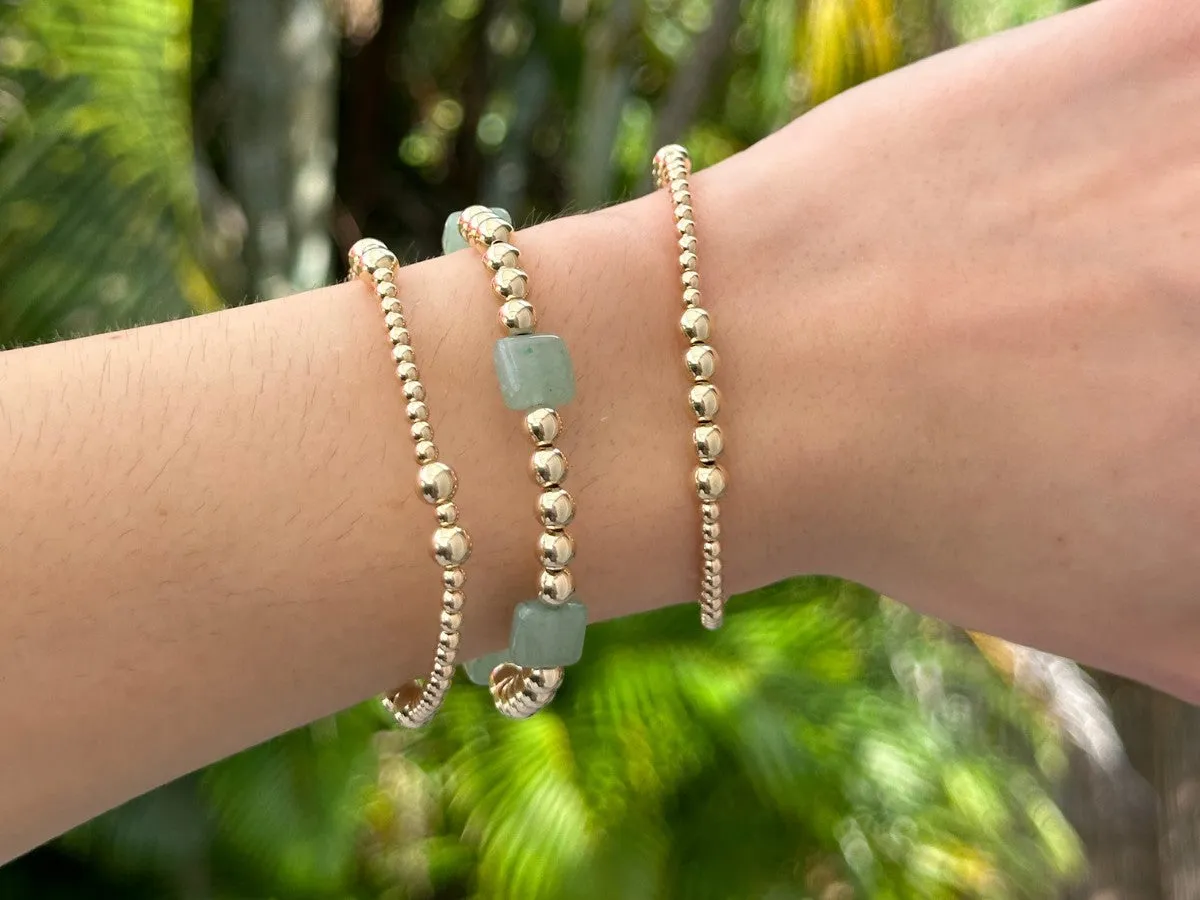 Tiffany 3mm 5mm Bead Bracelet